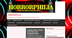 Desktop Screenshot of horrorphilia.com